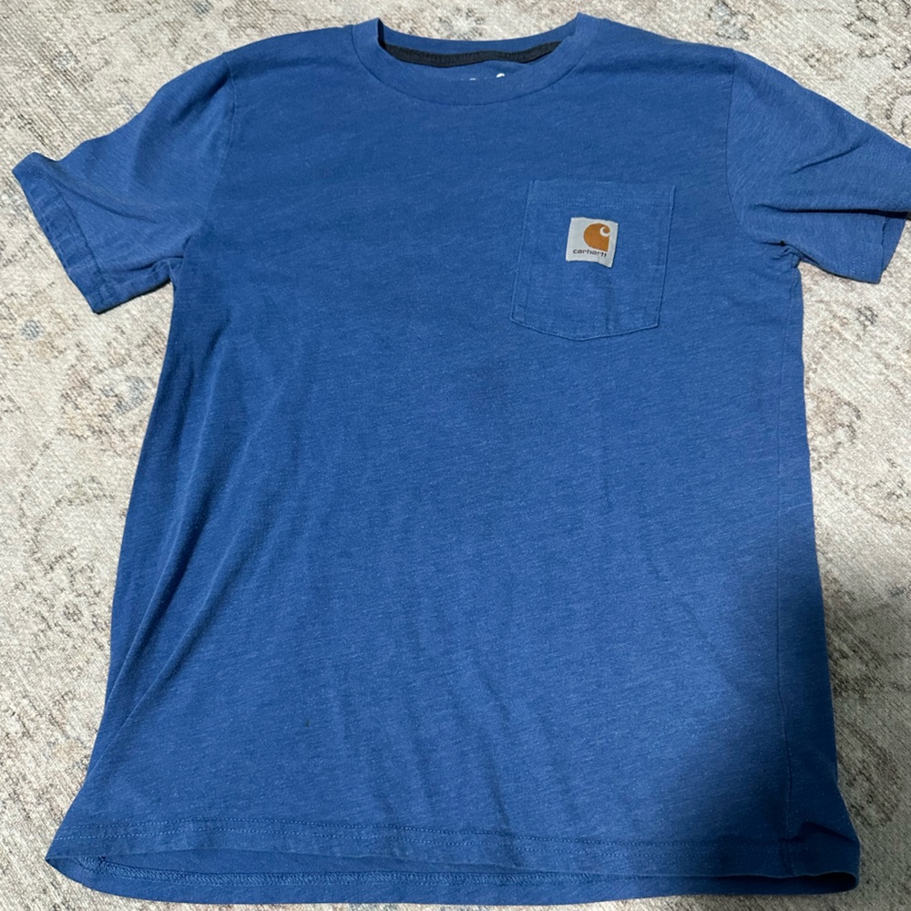 Boys carhartt pocket tee